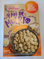 Breakfast Cereal Kellogs Pan De Muerto Bread of the Dead Breakfast Cereal FindyourCereal.com
