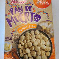 Breakfast Cereal Kellogs Pan De Muerto Bread of the Dead Breakfast Cereal FindyourCereal.com