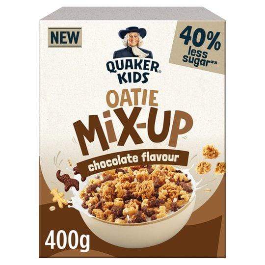 Quaker Kids Oatie Mix Up Chocolate Cereal