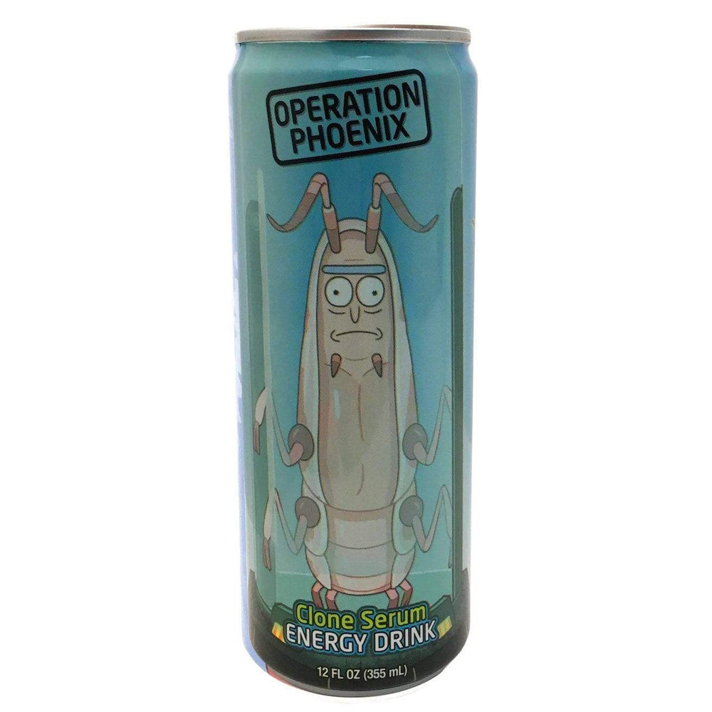 Rick and Morty Clone Serum Energy Drink Case of 12