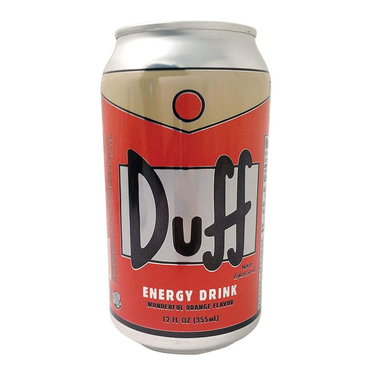 The Simpsons Duff Energy Drink Case of 12 | Buy Rare Breakfast Cereals ...